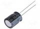 Kondenzátor  elektrolytický  THT  68uF  50VDC  Ø10x12,5mm  ±20%