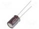 Kondenzátor  elektrolytický  low ESR  THT  560uF  10VDC  Ø8x11,5mm