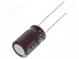 Kondenzátor  elektrolytický  low ESR  THT  680uF  6,3VDC  Ø10x15mm
