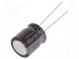 Kondenzátor  elektrolytický  low ESR  THT  820uF  10VDC  ±20%