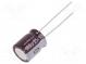 Kondenzátor  elektrolytický  low ESR  THT  180uF  25VDC  ±20%