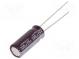 Kondenzátor  elektrolytický  low ESR  THT  330uF  25VDC  Ø8x20mm