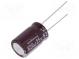 Kondenzátor  elektrolytický  low ESR  THT  820uF  25VDC  ±20%