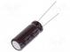 Kondenzátor  elektrolytický  low ESR  THT  100uF  80VDC  Ø10x25mm