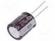 Kondenzátor  elektrolytický  low ESR  THT  270uF  80VDC  Ø16x20mm