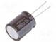 Kondenzátor  elektrolytický  low ESR  THT  1000uF  35VDC  Ø16x22mm
