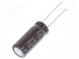Kondenzátor  elektrolytický  low ESR  THT  1200uF  16VDC  Ø10x27mm