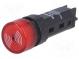 Signalizátor  zvukový  80dB  Podsv  není  IP40  Ø16mm  max.5mm