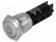 Signalizátor  zvukový  80dB  Podsv  není  IP50  Ø19mm  1÷10mm  360mW