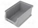 Zásobník  CUVETTE  plast  šedá  102x160x75mm  ProfiPlus Box 2