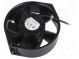 Ventilátor  AC  axiální  230VAC  Ø150x55mm  385m3/h  kuličkové