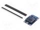 Modul  komunikační  ZigBee  2÷6VDC  UART  CC2530F256RHAR  goldpin