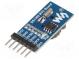 Modul  RTC  DS1302  SPI  2÷5,5VDC  kolíkové  31x15mm  4g