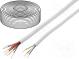 Wire  YTDY  round  solid  Cu  6x0,5mm  white  0.5mm  Unit price  No