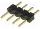 Kolíková lišta  kolíkové  vidlice  PIN  4  přímý  2mm  THT  1x4