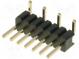 Pin header  pin strips  male  PIN  7  vertical  1.27mm  SMT  1x7