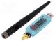 Модуль  RF  трансивер FM  868МГц  USB  -121дБм  2,4÷3,6ВDC  20дБм